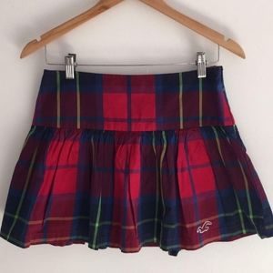 2for25 HOLLISTER plaid school girl skirt.. Sz 1